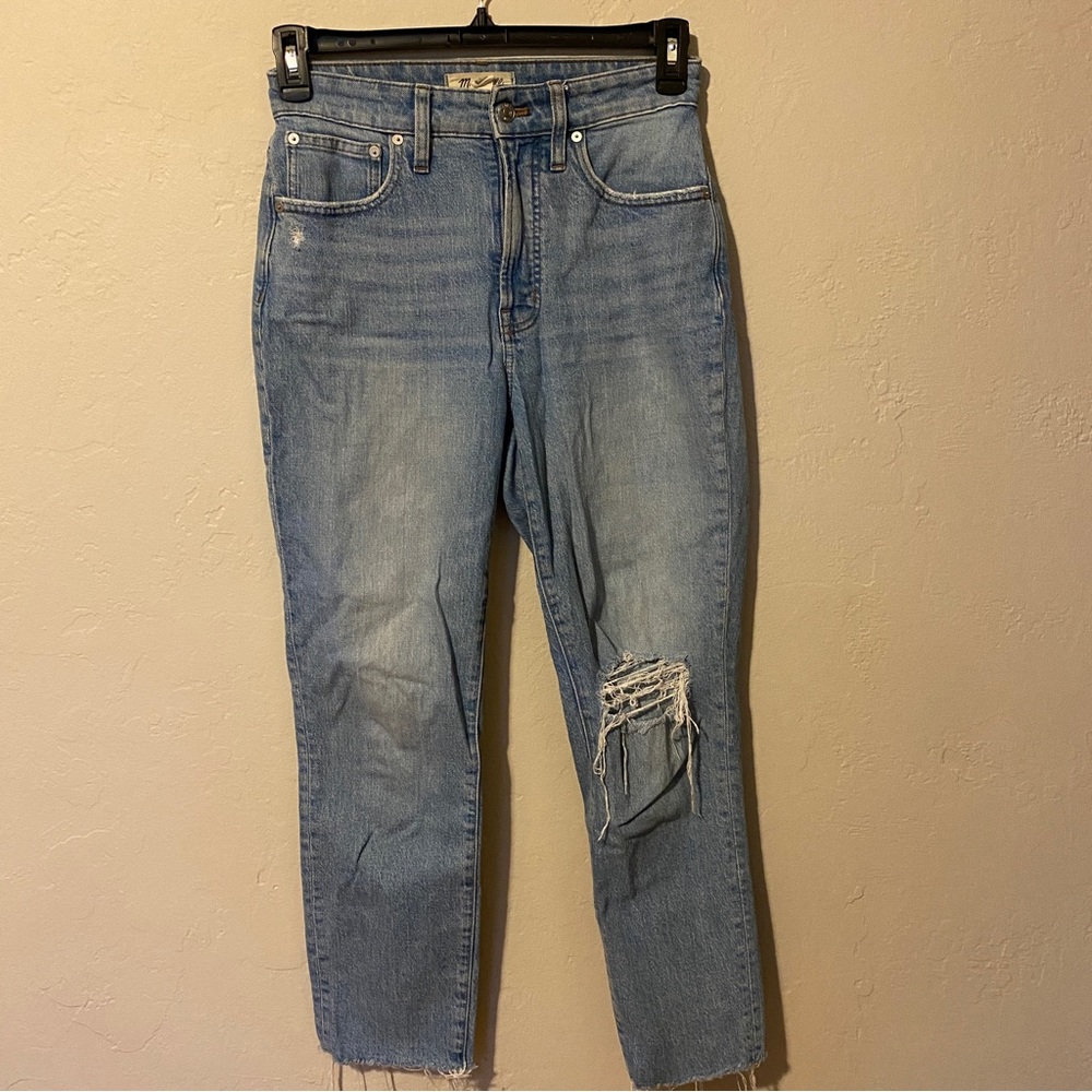 Madewell curvy perfect vintage jeans